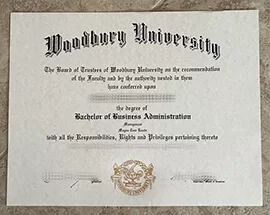 How to order the Woodbury University fake Diploma?