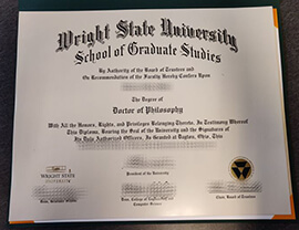 I want to buy Wright State University fake certificate.