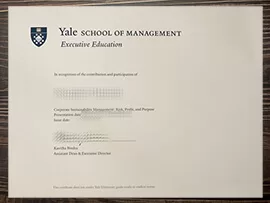 How to buy Yale School of Management fake certificate?