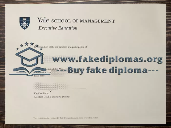 Buy Yale School of Management fake diploma, Fake Yale SOM degree.