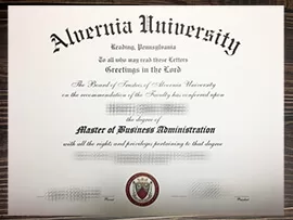 Purchase a Alvernia University fake certificate online.