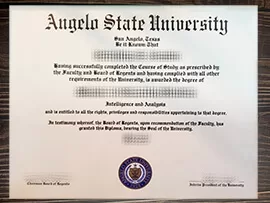 I want to buy Angelo State University fake certificate.