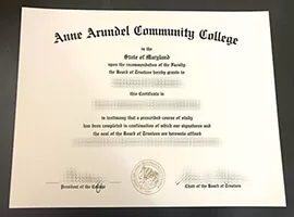 Where to buy Anne Arundel Community College fake degree?