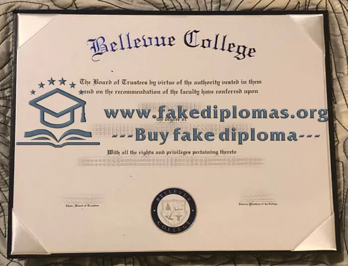 Buy Bellevue College fake diploma, Fake BC degree online.