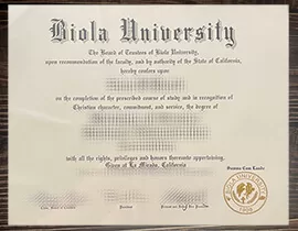 Where can i get to buy Biola University fake certificate?