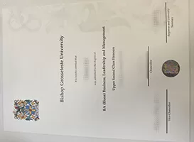 Obtain Bishop Grosseteste University fake diploma online.