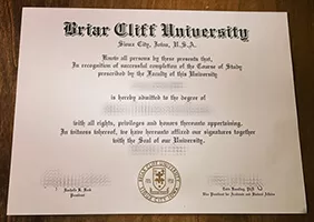 How to order the Briar Cliff University fake diploma online?