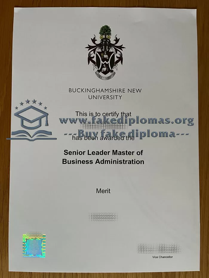 Buy Buckinghamshire New University fake diploma, Fake BNU degree.