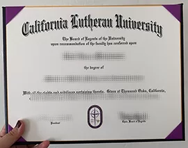 Purchase California Lutheran University fake diploma online.