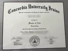 How fast can i get to buy Concordia University Irvine fake diploma?