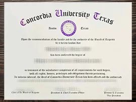 Apply for a Concordia University Texas degree.