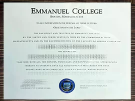 How much to buy Emmanuel College fake certificate?