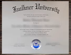 How long to buy Faulkner University fake certificate?