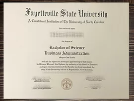 How long to buy Fayetteville State University fake diploma?