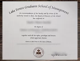 Order Forest Graduate School of Management fake degree.