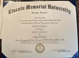 Get a Lincoln Memorial University fake diploma.