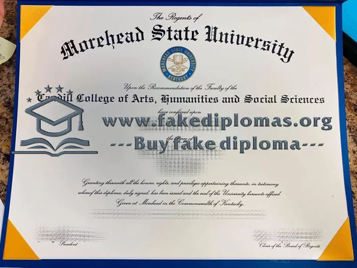 Buy Morehead State University fake diploma, Fake MSU degree.