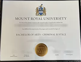 How to get a Mount Royal University fake certificate online?