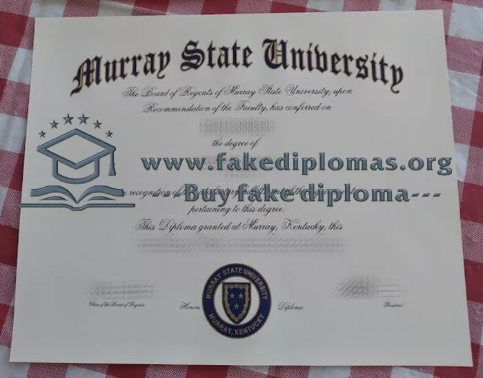 Buy Murray State University fake diploma online.