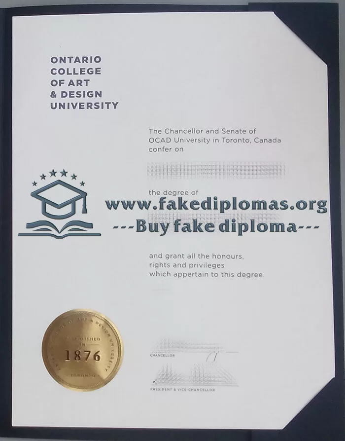 Buy OCAD University fake diploma online.