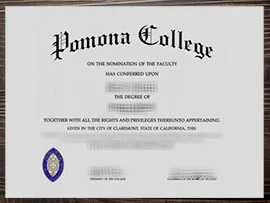 How can i get to buy Pomona College fake degree?