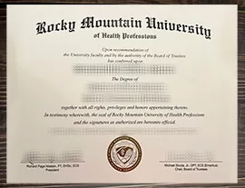 How do i buy RMUoHP fake degree?