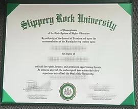 Obtain Slippery Rock University fake diploma.