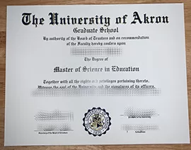 Can i get to buy University of Akron fake certificate?