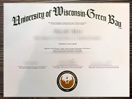 Obtain University of Wisconsin-Green Bay fake diploma online.