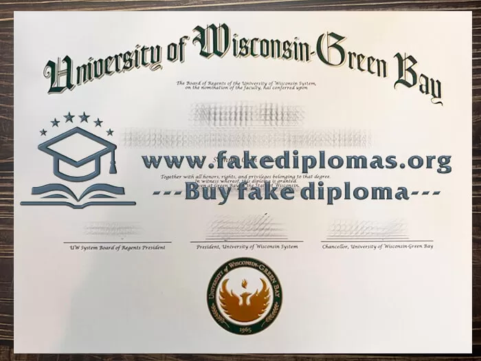 Buy University of Wisconsin-Green Bay fake diploma.