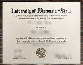 I want to buy University of Wisconsin–Stout fake diploma.