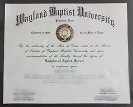 Get Wayland Baptist University fake diploma online.