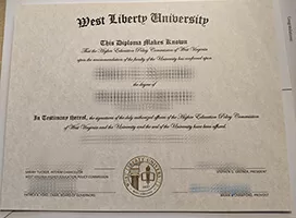 Obtain West Liberty University fake diploma.