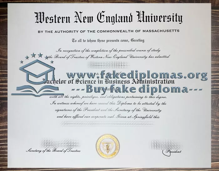 Buy Western New England University fake diploma.