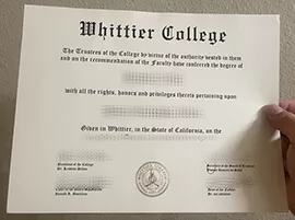 Where can i get to buy Whittier College fake degree?