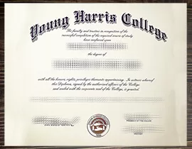 How much to buy Young Harris College fake degree?