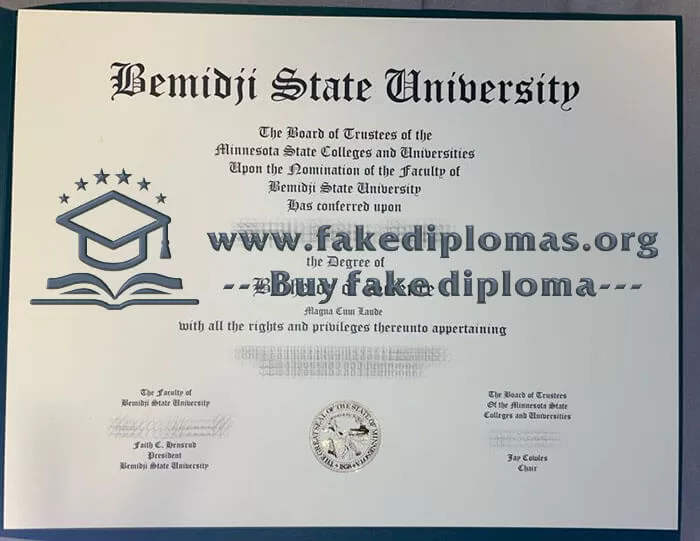 Buy Bemidji State University fake diploma, Fake BSU degree.