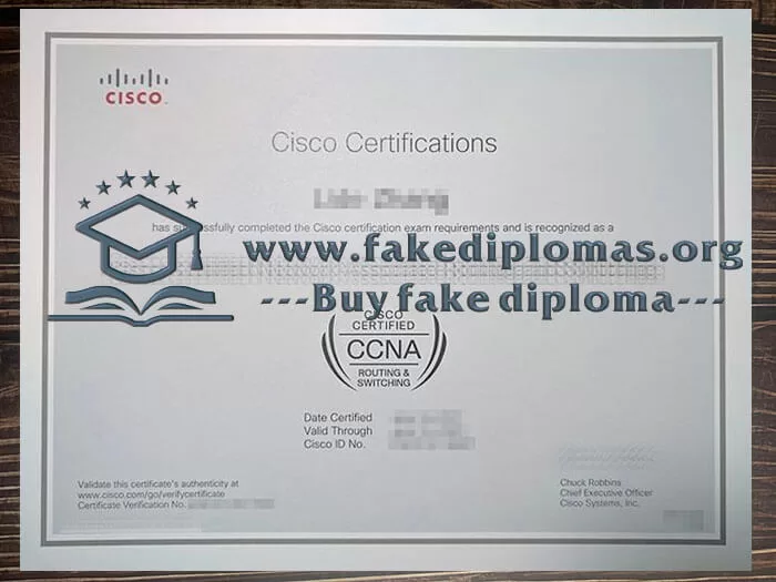 Buy Cisco CCNA fake certificate, Fake Cisco CCNA diploma.