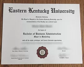 Where can i get to buy Eastern Kentucky University fake diploma?