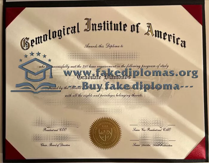 Buy Gemological Institute of America fake diploma, Fake GIA degree.