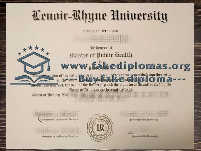 Buy Lenoir–Rhyne University fake diploma.