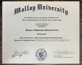 Can i get to buy Molloy University fake diploma?