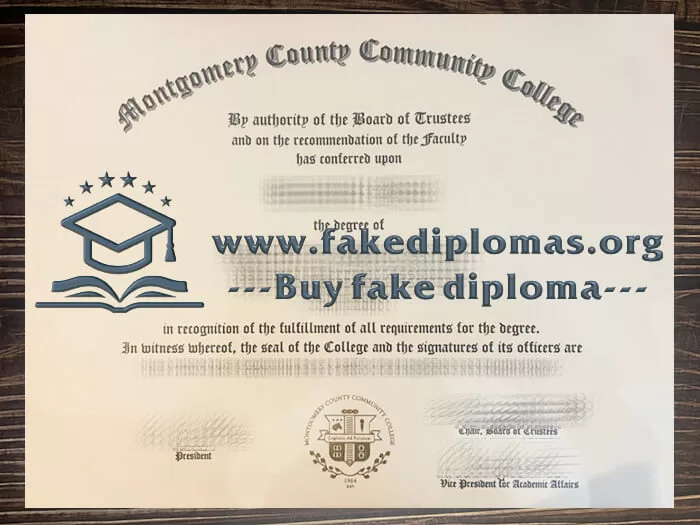 Buy Montgomery County Community College fake diploma.