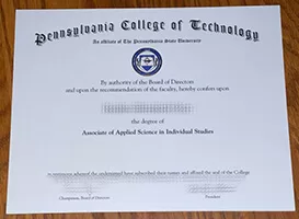 Can i get to buy Pennsylvania College of Technology fake degree?