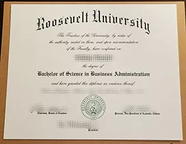 Obtain Roosevelt University fake diploma online.