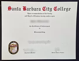 Order Santa Barbara City College fake diploma online.