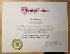 How do i buy University of Fredericton fake certificate?