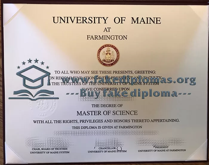 Buy University of Maine at Farmington fake diploma, Fake UMF degree.