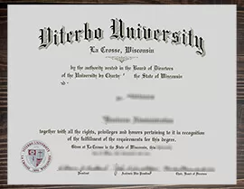 Purchase a Viterbo University fake diploma online.