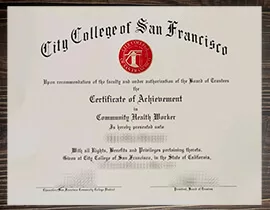 How to get a City College of San Francisco fake diploma?